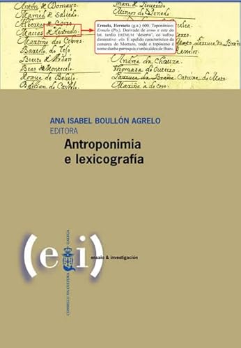 Stock image for Antroponimia e lexicografa for sale by AG Library