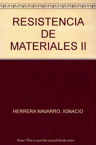 Imagen de archivo de RESISTENCIA DE MATERIALES II a la venta por Iridium_Books