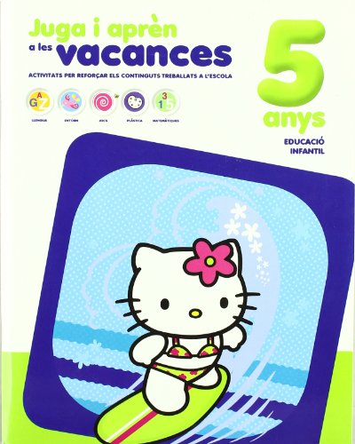 9788492985029: Juga i apren en vacances: hello kitty 5 anys