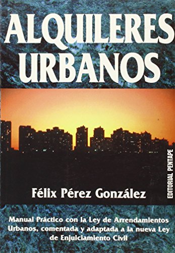 9788493134136: Alquileres urbanos