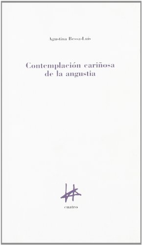 Beispielbild fr Contemplacin cariosa de la Angustia zum Verkauf von AG Library