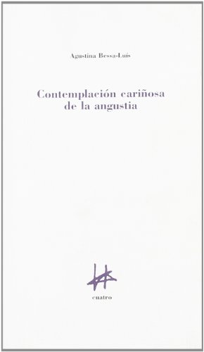 Stock image for Contemplacin cariosa de la Angustia for sale by AG Library