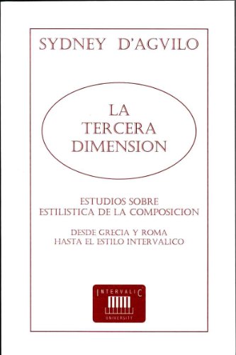 Imagen de archivo de LA TERCERA DIMENSION. a la venta por Cambridge Rare Books