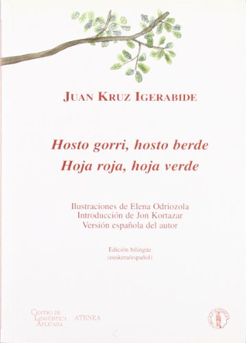 Beispielbild fr Hosto gorri, hosto berde = Hoja roja, hoja verde zum Verkauf von medimops