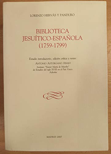 9788493224554: Biblioteca jesuitico espaola