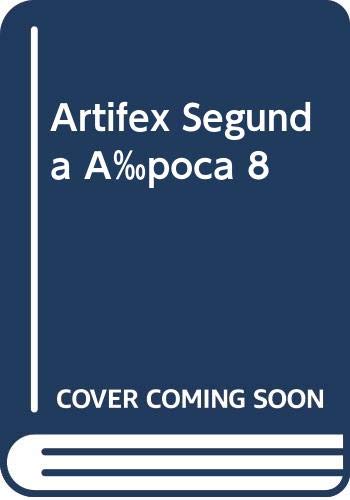 Imagen de archivo de Artifex Segunda poca 8 a la venta por medimops