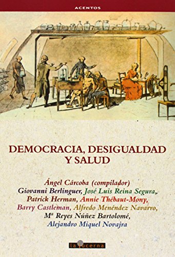 Imagen de archivo de Democracia, desigualdad y salud a la venta por AG Library