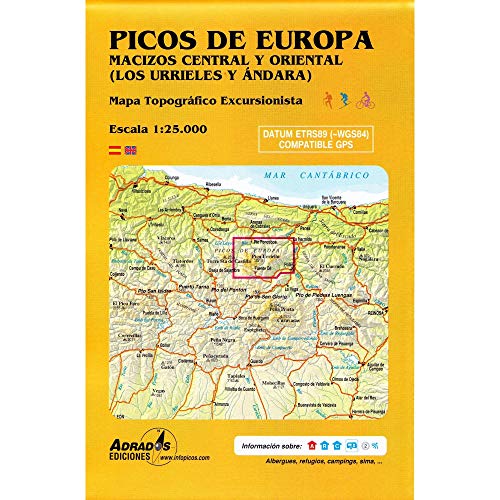 Imagen de archivo de Picos De Europa Macizos Central y Oriental a la venta por PBShop.store US