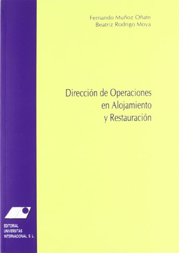Stock image for Direccin de Operaciones en Alojamiento y Restauracin for sale by Hamelyn