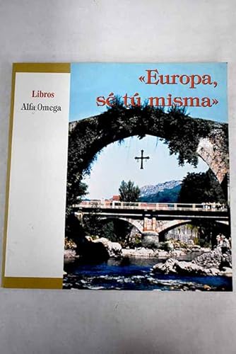 Imagen de archivo de Europa S Tu Misma a la venta por medimops