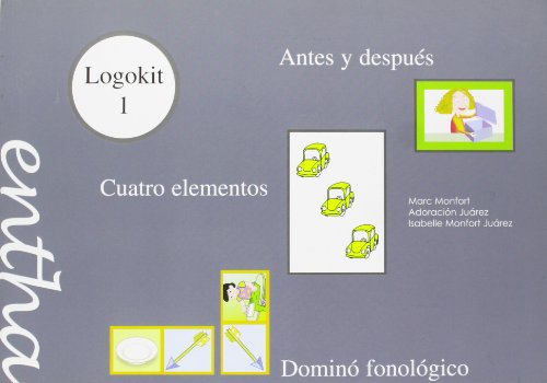 Imagen de archivo de LOGOKIT 1 ANTES Y DESPUS ; CUATRO ELEMENTOS ; DOMIN FONOLGICO a la venta por Zilis Select Books