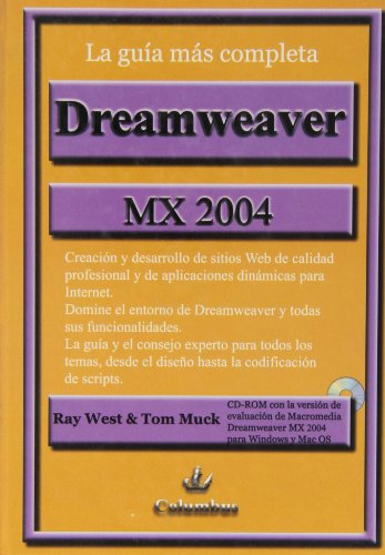 Stock image for DREAMWEAVER MX 2004 LA GUA MS COMPLETA for sale by Zilis Select Books