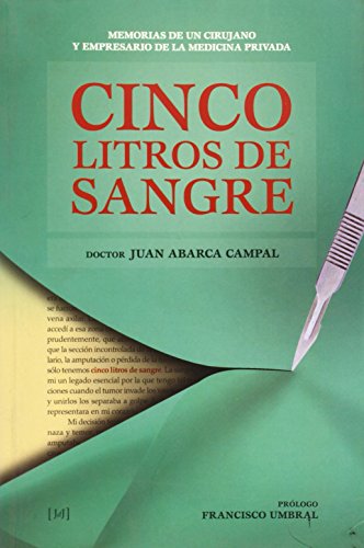 Stock image for Cinco litros de sangre for sale by AG Library