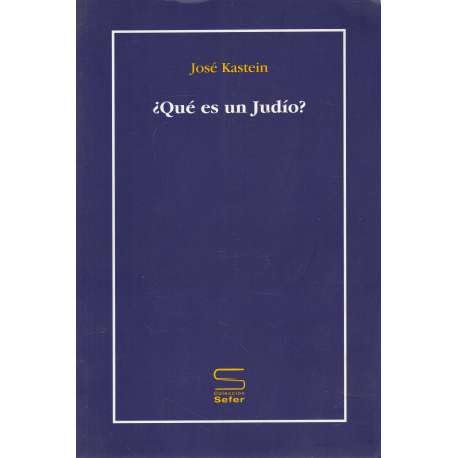 Stock image for QUE ES UN JUDIO? for sale by AG Library