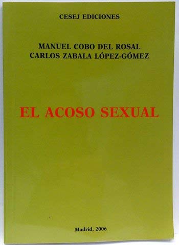 Imagen de archivo de El acoso sexual a la venta por MARCIAL PONS LIBRERO