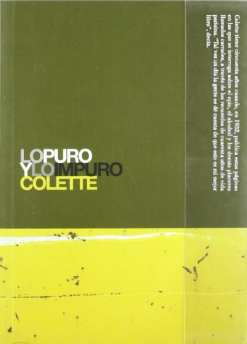 Imagen de archivo de LO PURO Y LO IMPURO a la venta por KALAMO LIBROS, S.L.