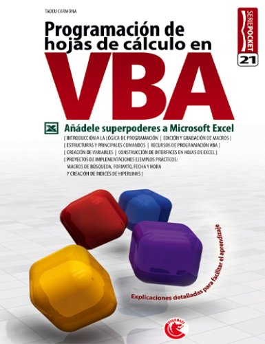 9788493555382: Programacion de Planillas en VBA (Spanish Edition)