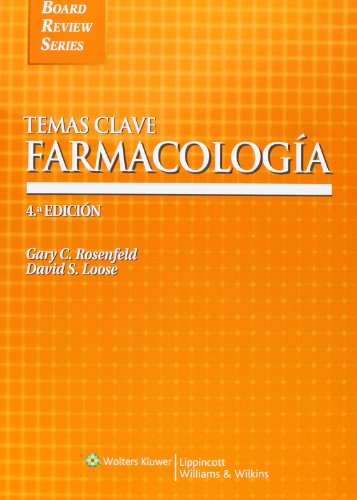 Beispielbild fr Temas Clave: Farmacologia (Board Review Series) Spanish ed. zum Verkauf von BargainBookStores
