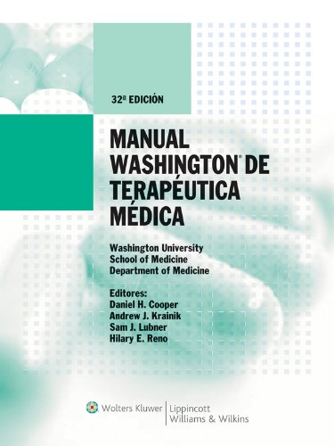 Beispielbild fr Manual Washington De Teraputica Mdica zum Verkauf von Basi6 International
