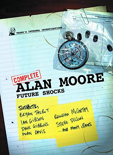 Stock image for ALAN MOORE FUTURE SHOCKS for sale by Zilis Select Books