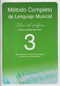 Imagen de archivo de METODO COMPLETO DE LENGUAJE MUSICAL, 3 NIVEL. LIBRO DEL PROFESOR a la venta por Iridium_Books