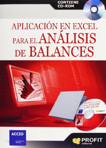 Stock image for Aplicacin en Excel para el anlisis de balances for sale by MARCIAL PONS LIBRERO