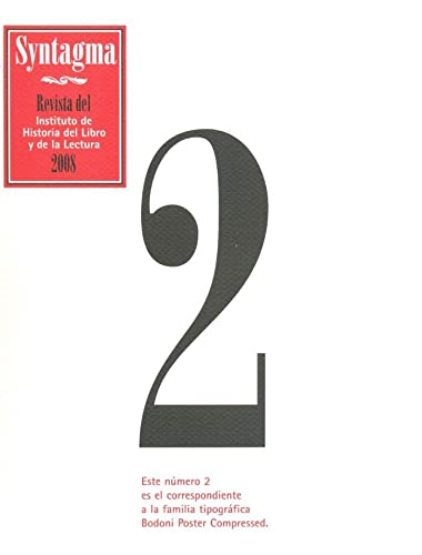 Imagen de archivo de Syntagma. Revista del Instituto de Historia del Libro y de la Lectura. No. 2 a la venta por Zubal-Books, Since 1961