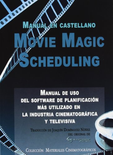 9788493635206: Manual de Movie Magic Scheduling