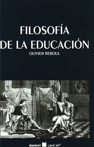 Beispielbild fr Filosofia de la Educacion zum Verkauf von Hamelyn