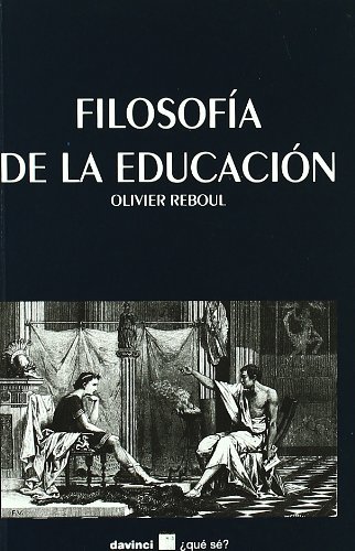 Stock image for Filosofia de la Educacion for sale by Hamelyn