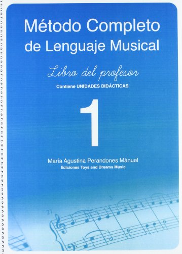 Imagen de archivo de METODO COMPLETO DE LENGUAJE MUSICAL, 1 NIVEL. LIBRO DEL PROFESOR a la venta por Iridium_Books