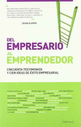 Beispielbild fr Del empresario al emprendedor zum Verkauf von medimops