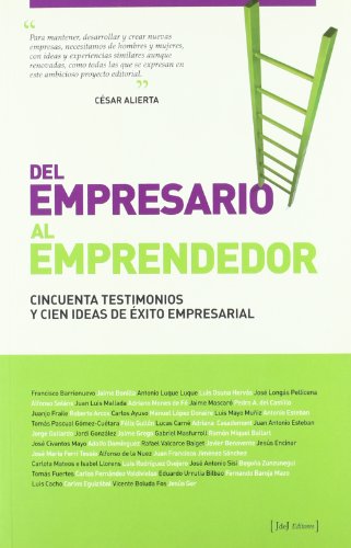 Stock image for Del empresario al emprendedor for sale by medimops