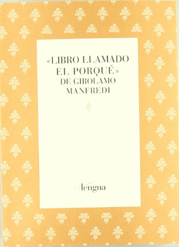 Imagen de archivo de Libro llamado el porqu" de Girolamo Manfredi. Rgimen de salud y tratado de fisiognomona a la venta por Atticus Books