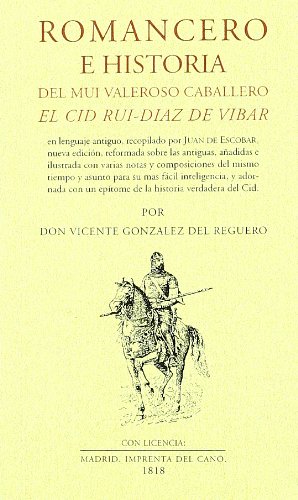 Imagen de archivo de ROMANCERO E HISTORIA MUI VALEROSO EL CID a la venta por AG Library