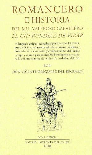 Stock image for ROMANCERO E HISTORIA MUI VALEROSO EL CID for sale by AG Library