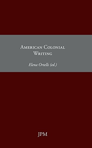 Beispielbild fr American Colonial Writing: 4 zum Verkauf von Hamelyn