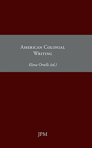 Stock image for American Colonial Writing: 4 for sale by Hamelyn