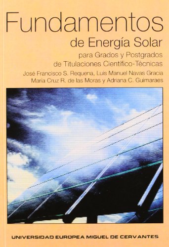 9788493822859: Fundamentos de energa solar para grados y postgrados de titulaciones cientfico-tcnicas (Studium)