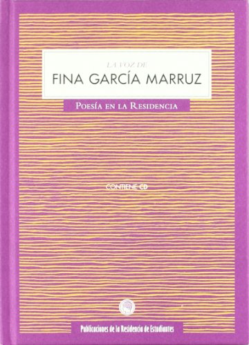 Imagen de archivo de Voz de fina garcia marruz pr-16 poesia en la residencia a la venta por Iridium_Books
