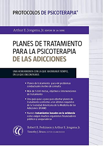 Stock image for PLANES DE TRATAMIENTO PARA LA PSICOTERAPIA DE LAS ADICCIONES (PROTOCOLOS DE PSIC for sale by Zilis Select Books