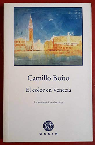 9788494101342: El color en Venecia (Gadir Ficcin)