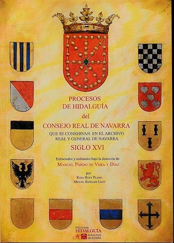 9788494224874: Procesos de hidalgua del Consejo Real de Navarra que se conservan en el Archivo Real y General de Navarra. Siglo XVI