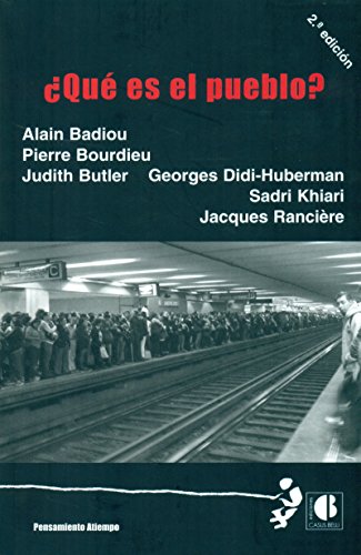 9788494268052: Qu es el pueblo? (PENSAMIENTO A TIEMPO)