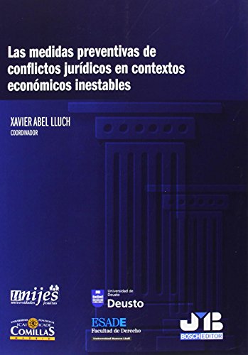 Stock image for LAS MEDIDAS PREVENTIVAS DE CONFLICTOS JU for sale by MARCIAL PONS LIBRERO