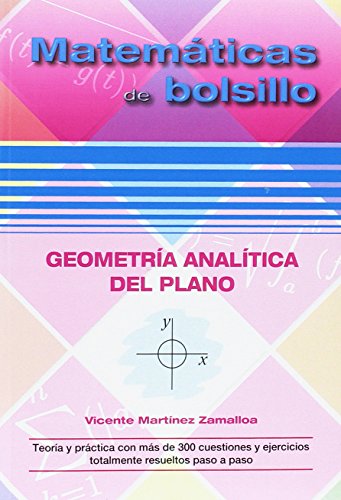 Imagen de archivo de Matemticas de bolsillo. Geometra analtica del plano a la venta por Librera Antonio Azorn