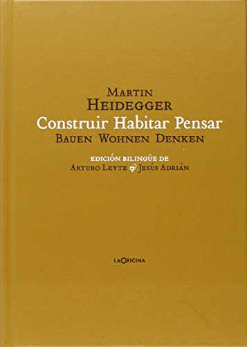 Stock image for Construir Habitar Pensar (Bauen Wohnen Denken) for sale by AG Library