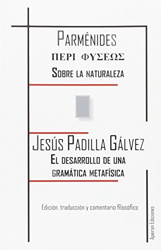 Beispielbild fr SOBRE LA NATURALEZA - EL DESARROLLO DE UNA GRAMTICA METAFSICA zum Verkauf von KALAMO LIBROS, S.L.