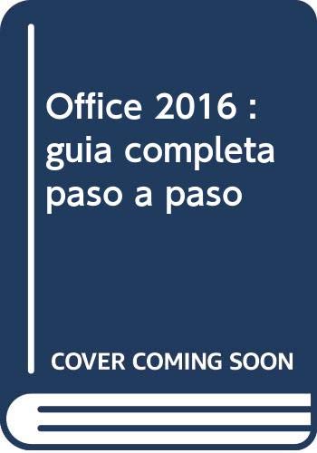 Imagen de archivo de Office 2016 : gua completa paso a paso a la venta por medimops