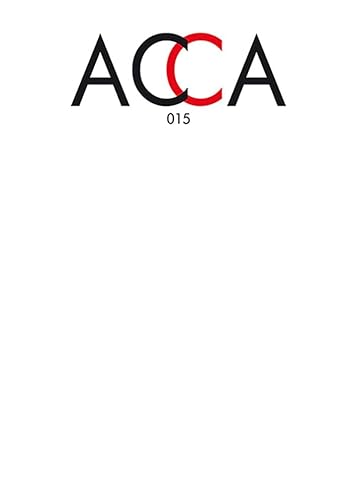 Beispielbild fr ACCA 15. ANLISIS Y COMUNICACIN CONTEMPORNEA DE LA ARQUITECTURA zum Verkauf von AG Library